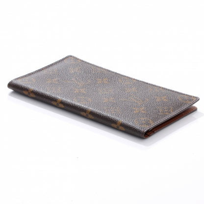 Louis Vuitton Monogram Porte Chequier Cartes Credit European Checkbook Wallet 4 of 7