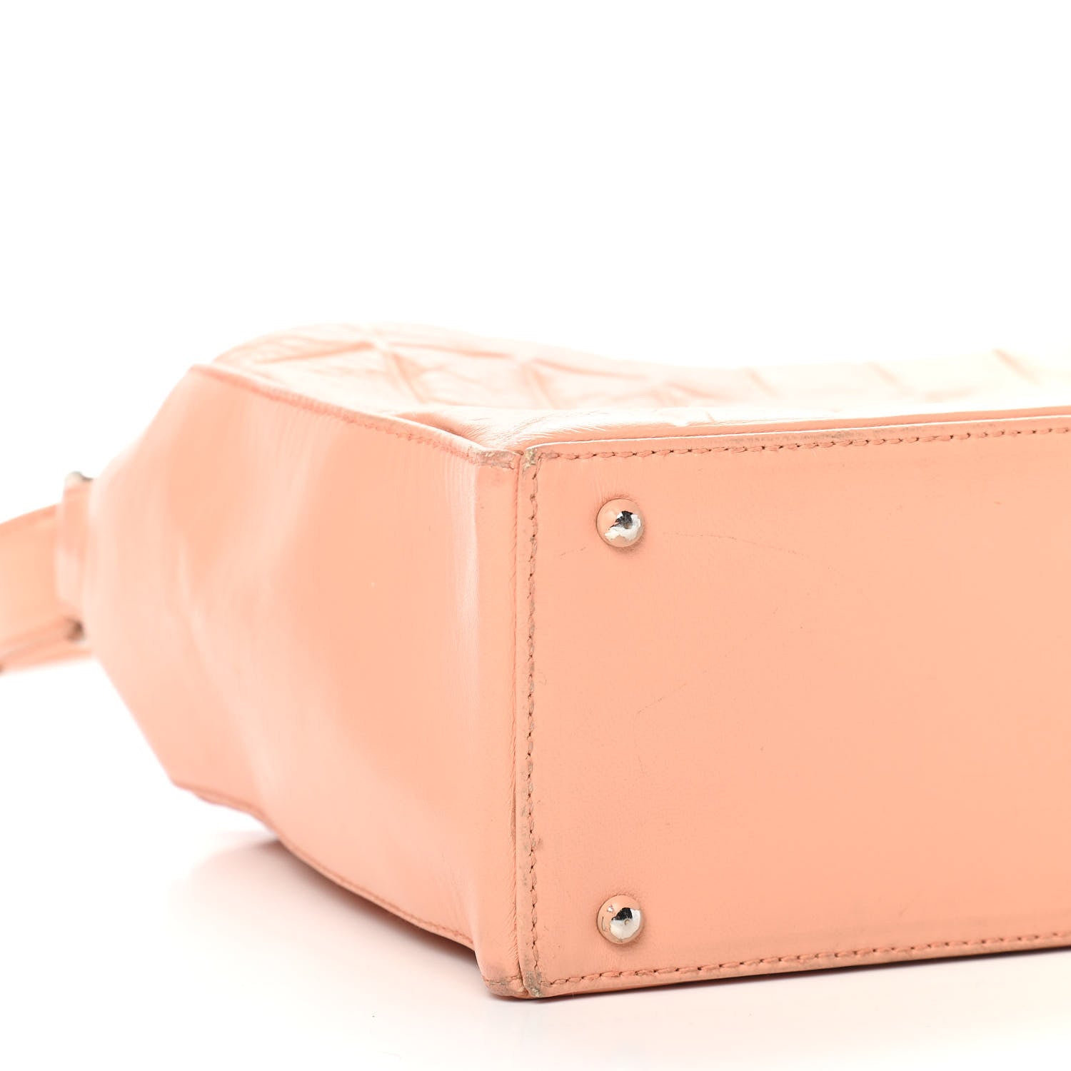 Chanel Lambskin Quilted Chocolate Bar Shoulder Bag Light Pink 8 of 14