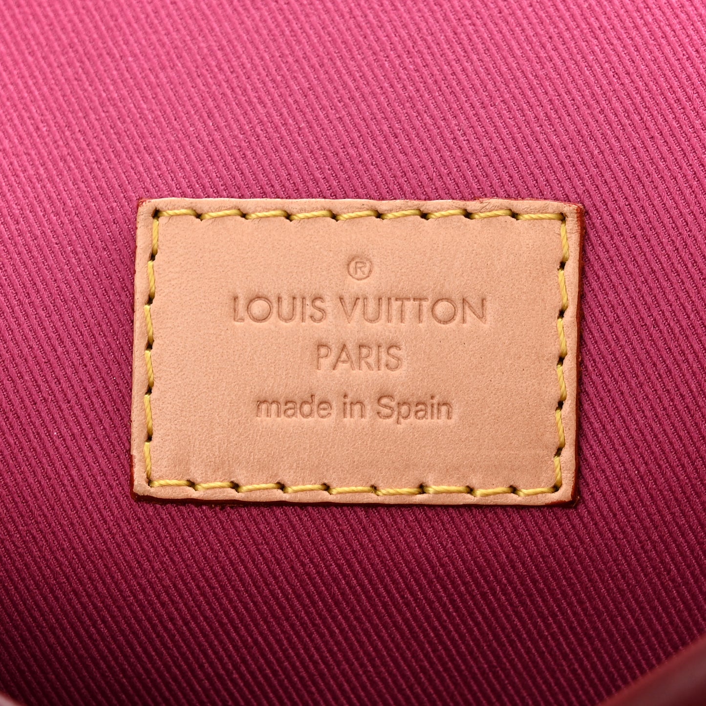 Monogram Cluny BB Bordeaux Fuchsia