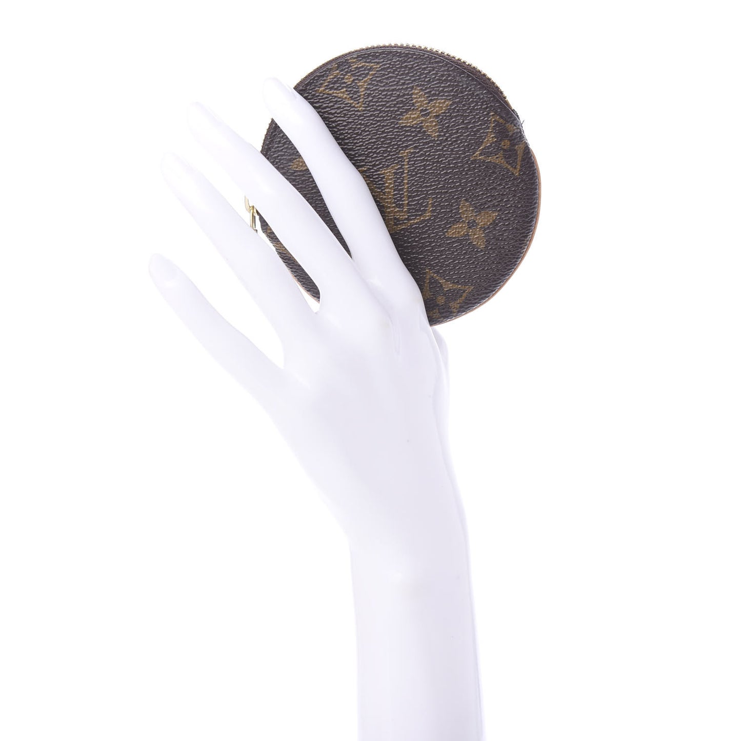 Monogram Round Coin Purse
