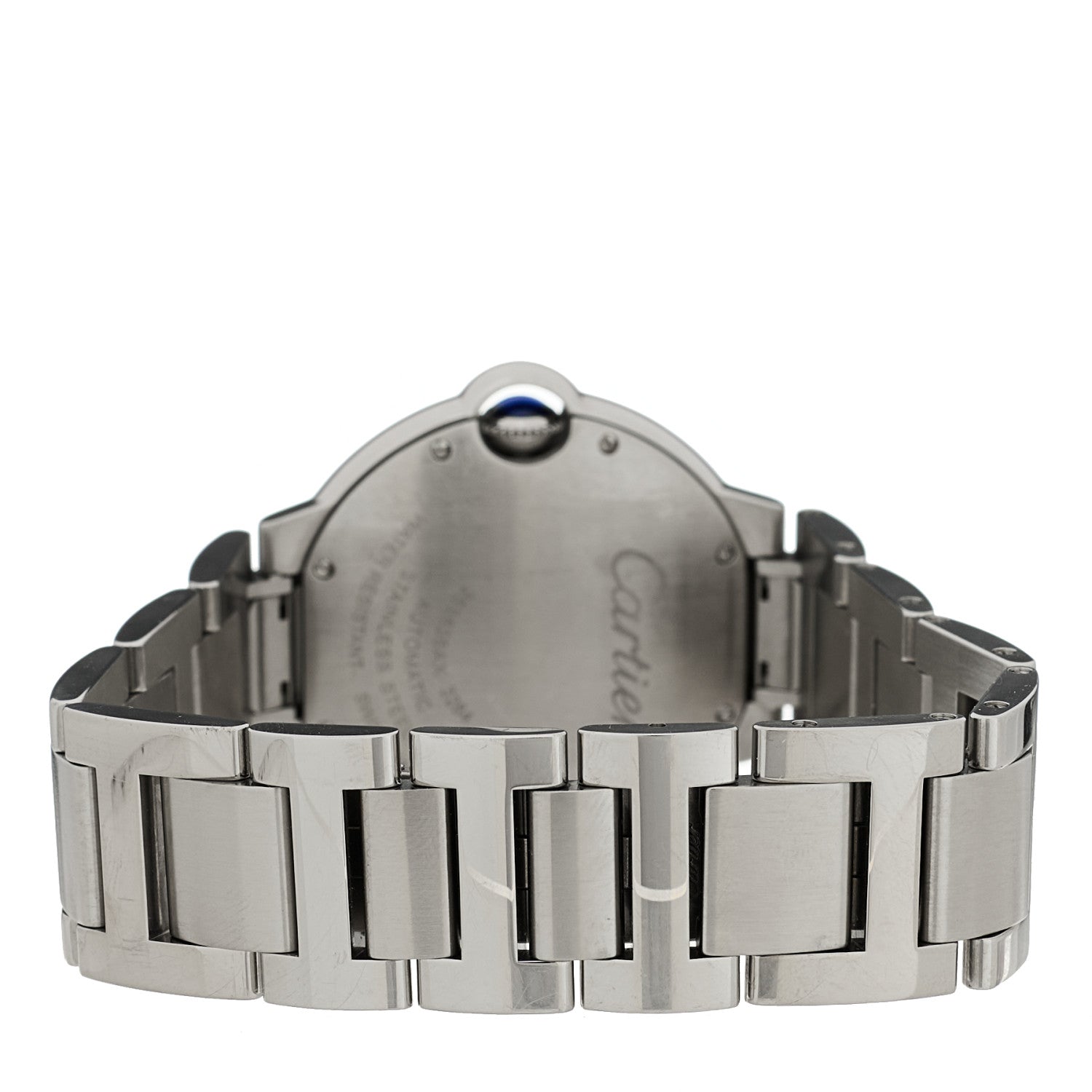 Cartier Stainless Steel Diamond Bezel 36mm Ballon Bleu De Cartier Automatic Watch 3 of 6