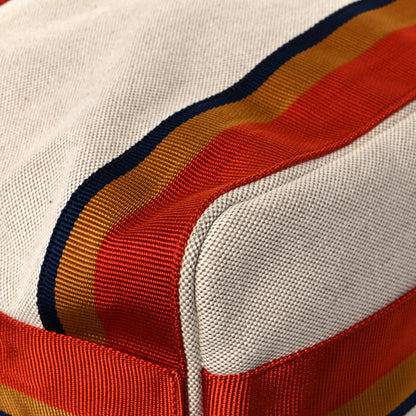 Hermes Toile Cavalier Duffle Bag 9 of 13