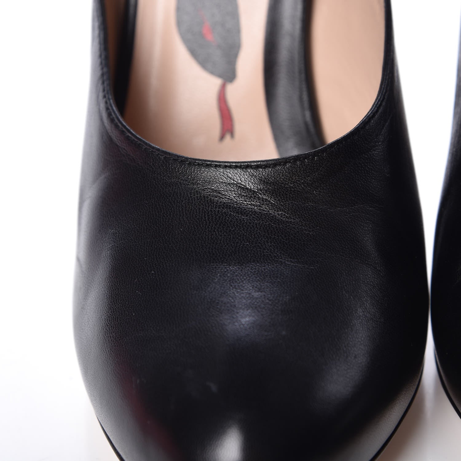 Gucci Malaga Kid Lesley Mary Jane Pumps 39 Black 9 of 13