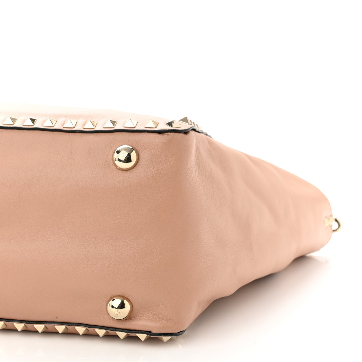Vitello Medium Rockstud Tote Alpaca