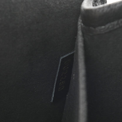 Louis Vuitton Grained Calfskin Lockme Chain Bag PM Black 7 of 13