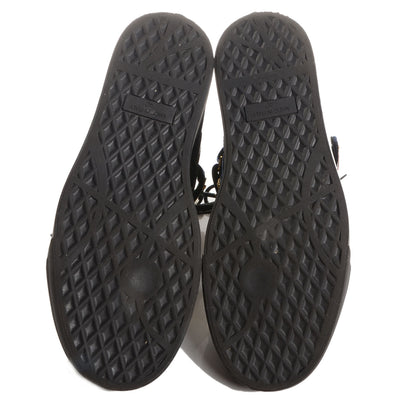 FASHIONPHILE GIUSEPPEZANOTTIPatentVelvetCobySneakers40BlackNavy 5 of 7