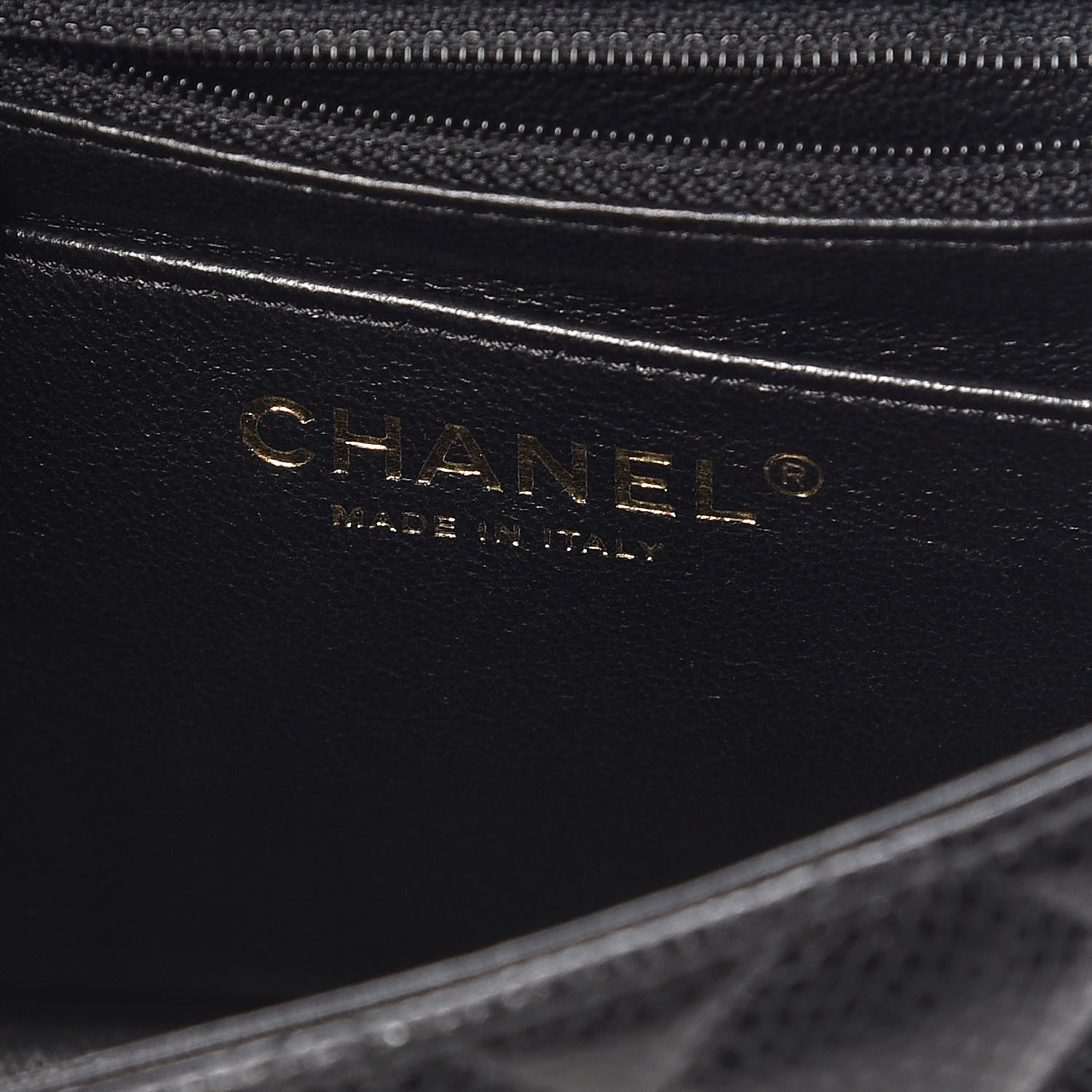 Chanel Caviar Quilted Mini Square Flap Black 6 of 14