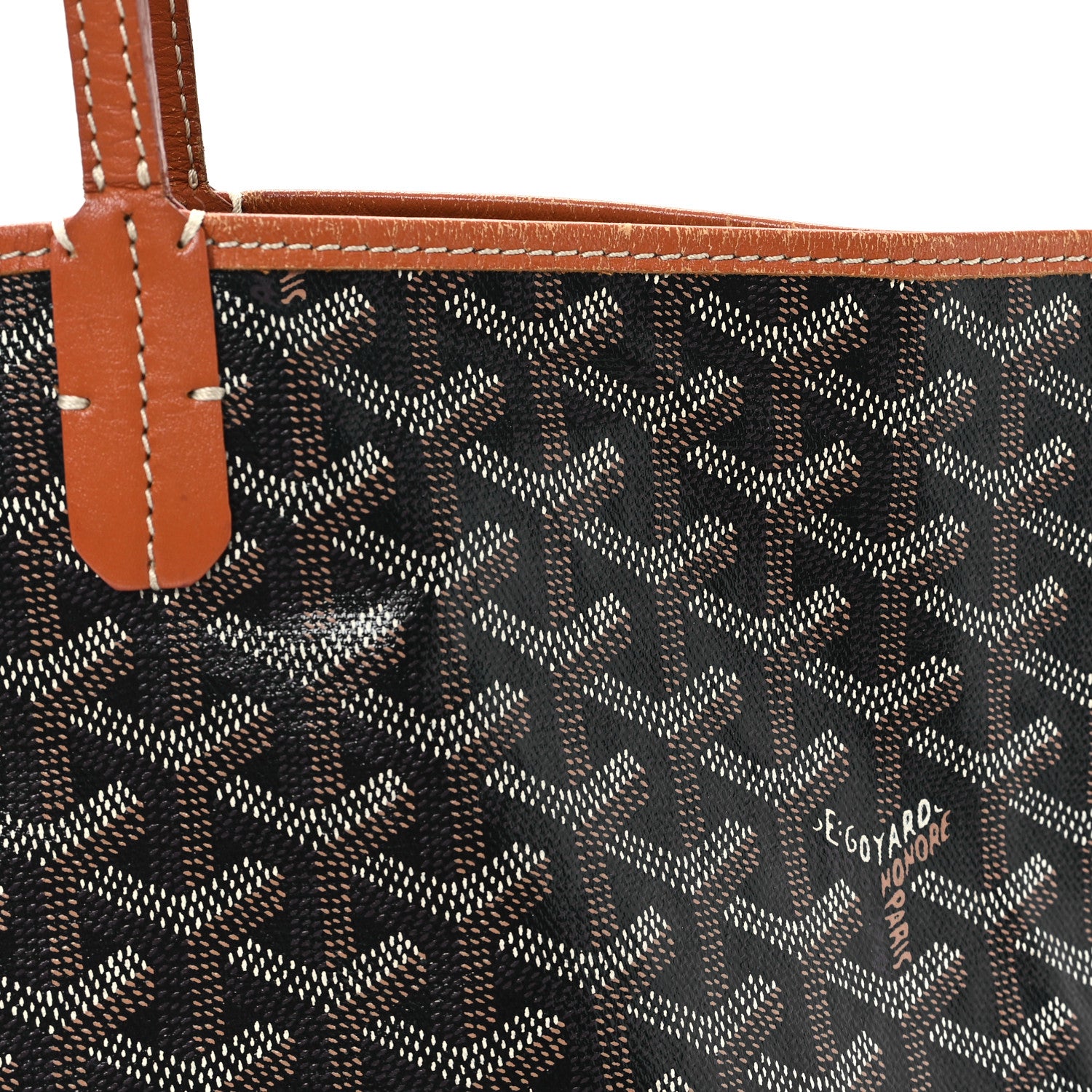Goyard Goyardine Saint Louis PM Black Gold 11 of 12