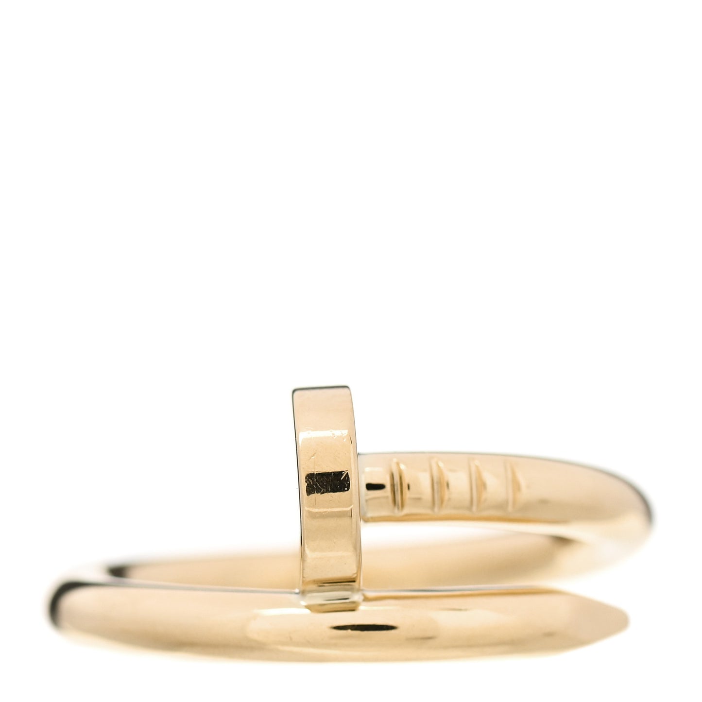 18K Yellow Gold Juste Un Clou Ring 54 6.75