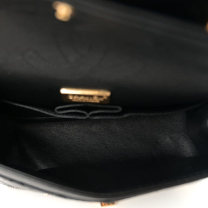 Chanel Aged Calfskin Quilted Casino 2.55 Reissue Mini Flap  Black 5 of 10