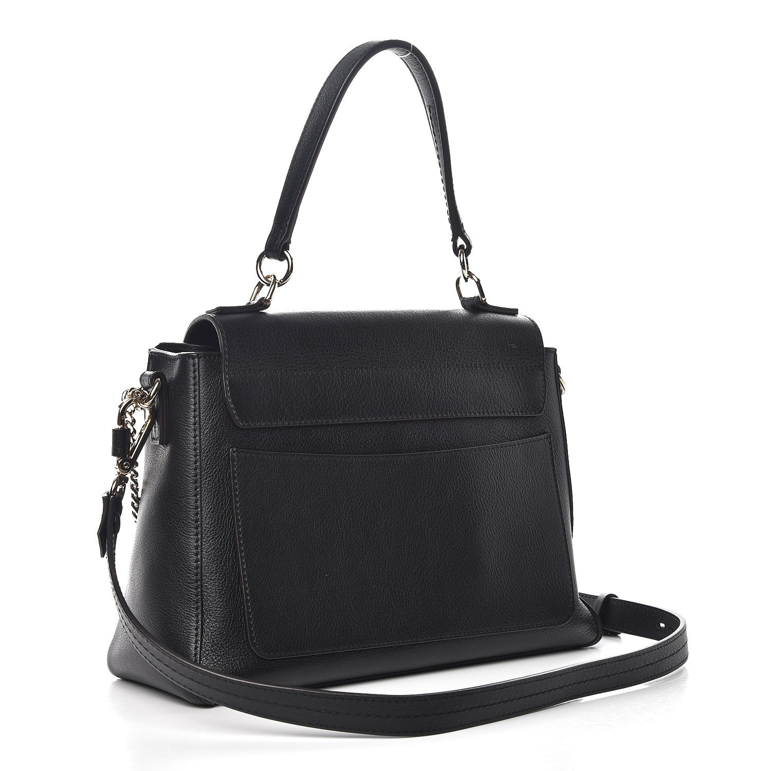 Chloe Calfskin Small Faye Day Shoulder Bag Black 2 of 8