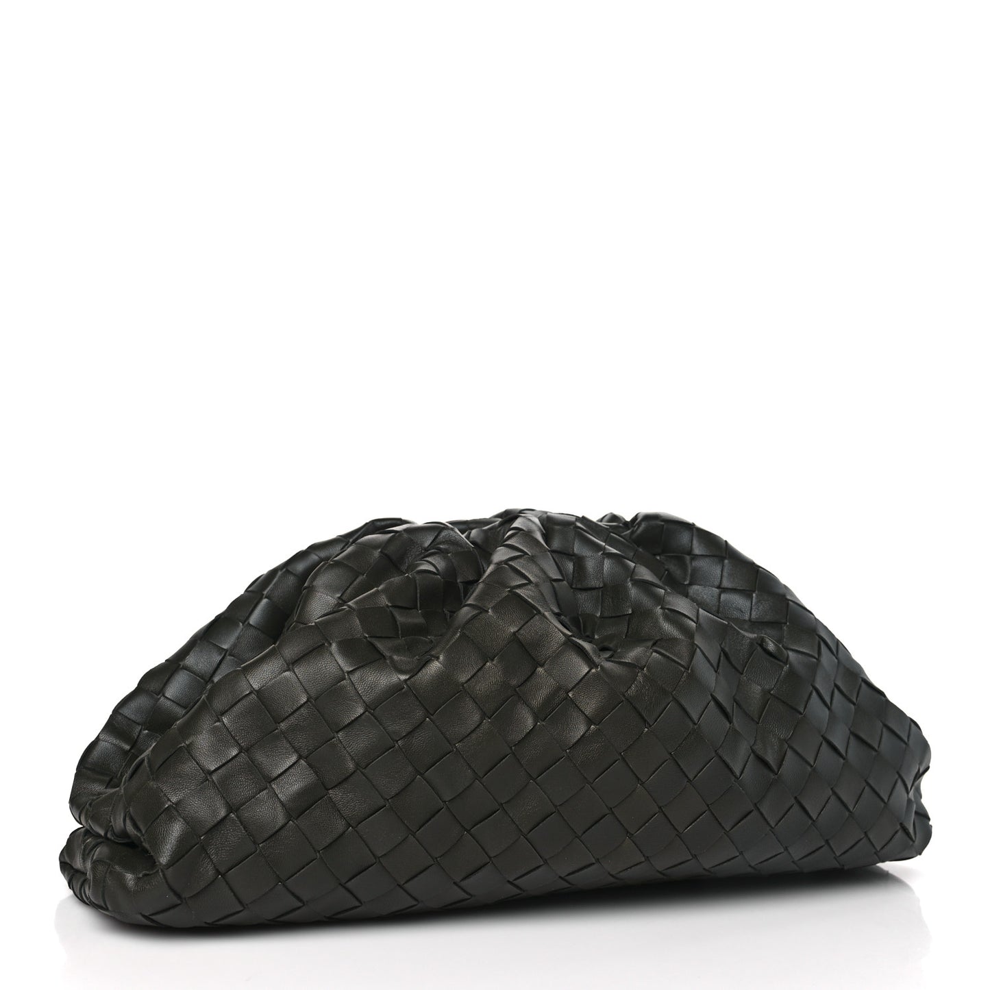 Nappa Maxi Intrecciato The Pouch Oversized Clutch Camping