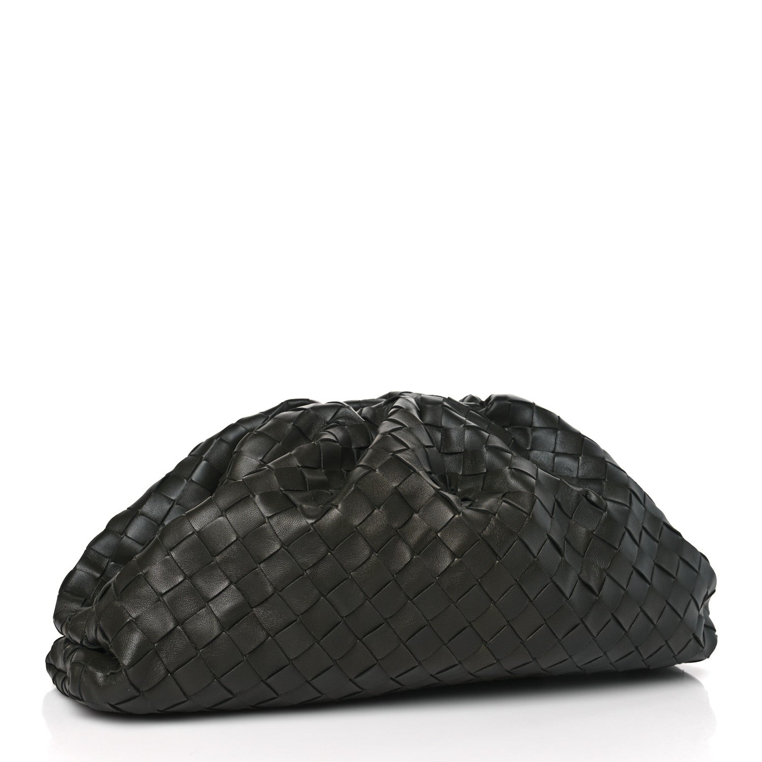 Bottega Veneta Nappa Maxi Intrecciato The Pouch Oversized Clutch Camping 3 of 9
