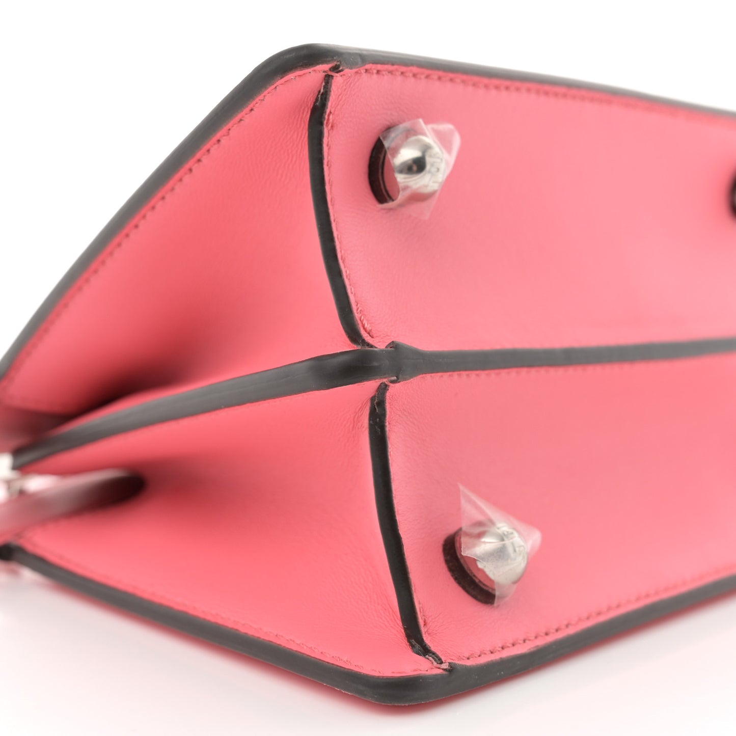 Shiny Nappa Petite Peekaboo I SEE U Satchel Pink Dalia