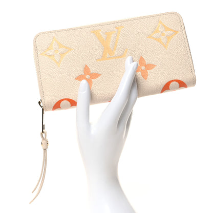 Louis Vuitton LOUIS VUITTON Empreinte Monogram Giant By The Pool Zippy Wallet Cream Saffron 2 of 8