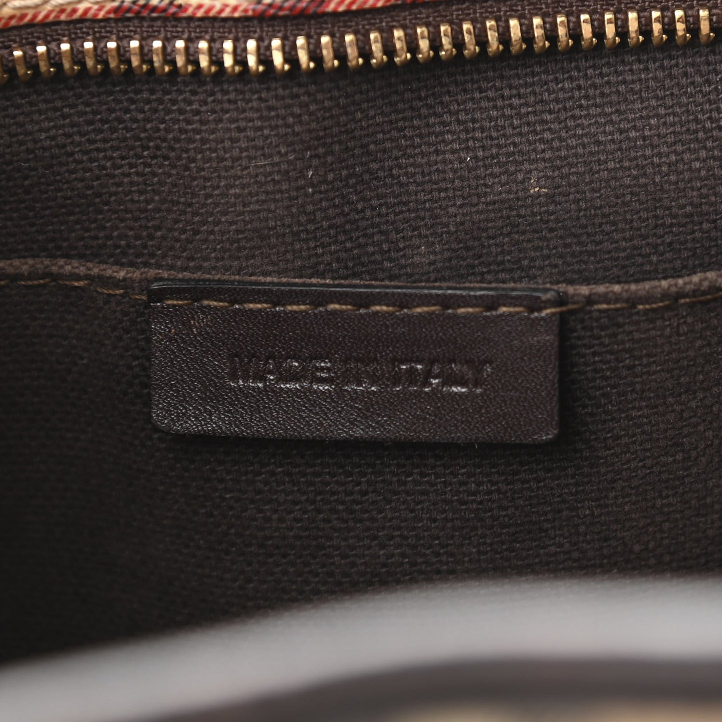 Haymarket Check Medium Regent Tote Chocolate