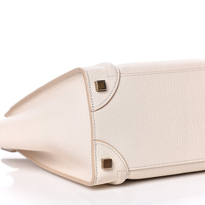 Celine Goatskin Micro Luggage White 16 of 22