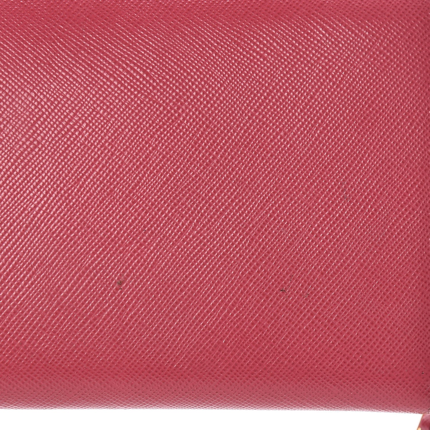 Prada Saffiano Metal Oro Chain Wallet Peonia 15 of 22