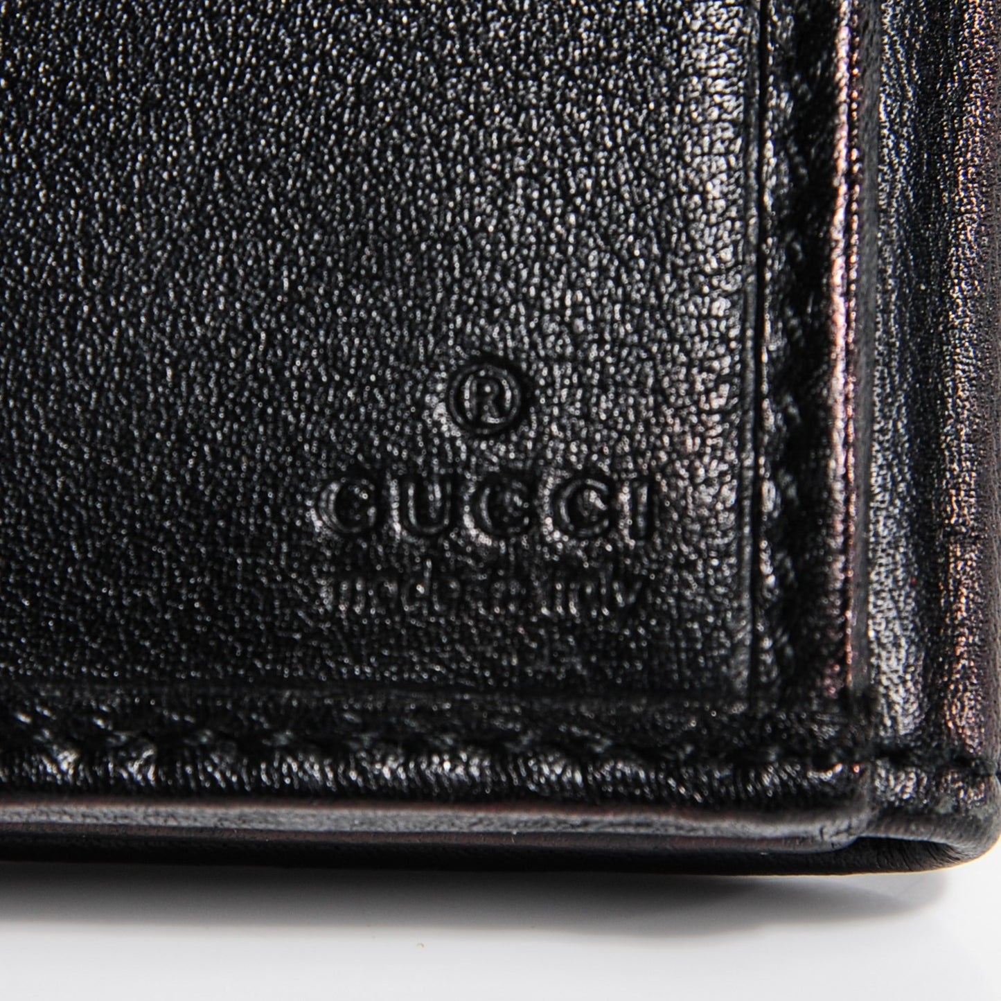 Calfskin Britt French Flap Wallet Black