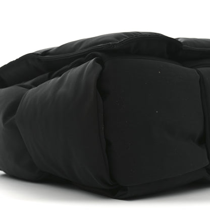 Bottega Veneta Nylon Intrecciato Padded Tech Maxi Cassette Bag Black 8 of 10