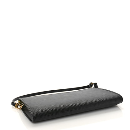 Louis Vuitton Epi Pochette Accessories 24 Black 4 of 8