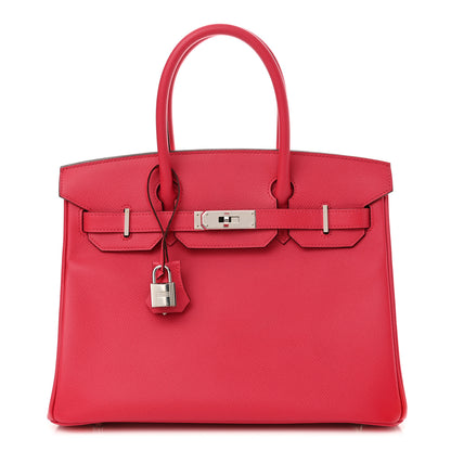 Hermes Epsom Birkin 30 Rose Extreme 1 of 10