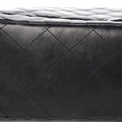 Chanel Lambskin Quilted Maxi Single Flap Black 9 of 11
