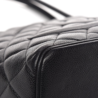 Chanel Caviar Quilted Medallion Tote Black 13 of 18