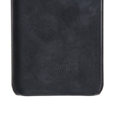 Christian Dior Oblique Calfskin Saddle iPhone X Case Blue 5 of 5