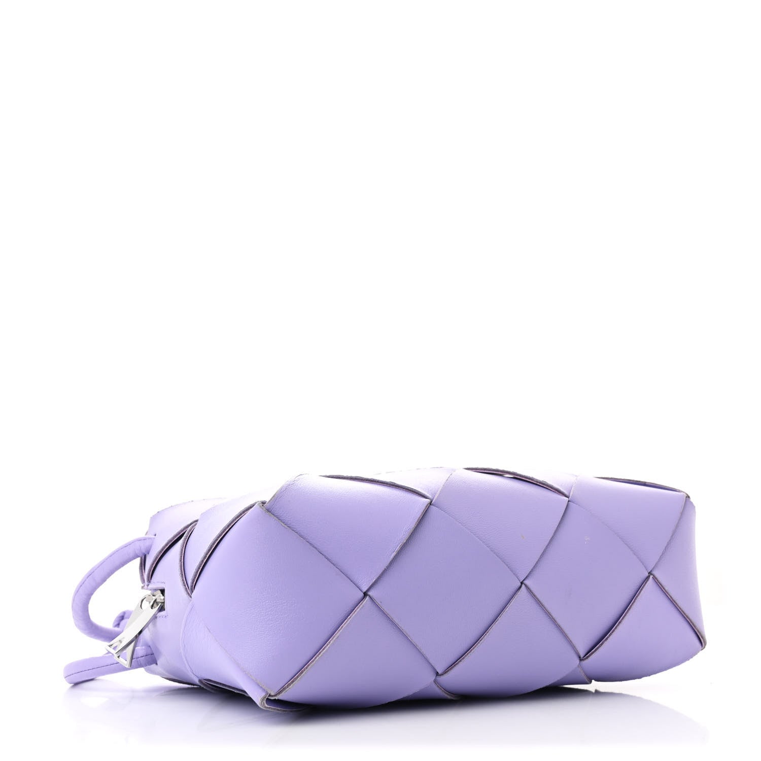 Bottega Veneta Lambskin Intreccio Small Cassette Camera Bag Wisteria 4 of 9