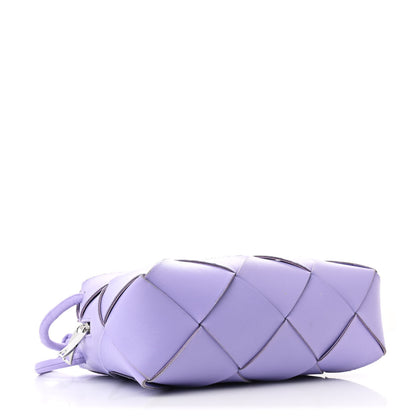 Bottega Veneta Lambskin Intreccio Small Cassette Camera Bag Wisteria 4 of 9