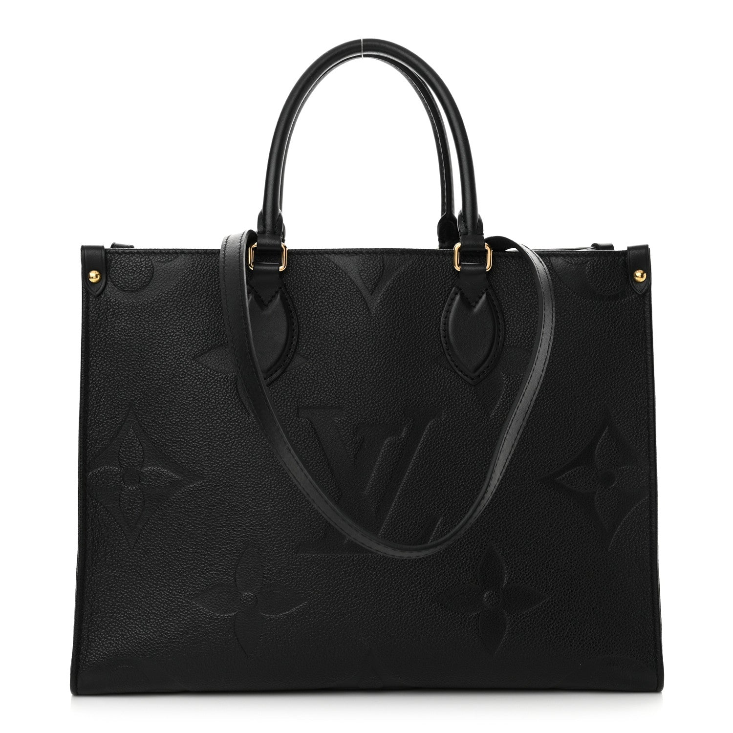 Louis Vuitton Empreinte Monogram Giant OnTheGo MM Black 1 of 10