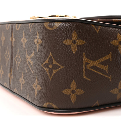 Louis Vuitton Patent Calfskin Monogram Cherrywood BB Rose Ballerine 9 of 9