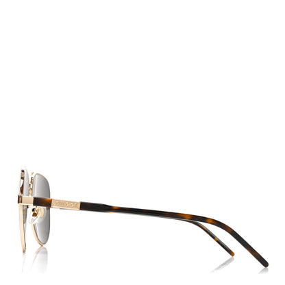 Gucci Acetate Aviator Sunglasses GG1163S Gold Tortoise 3 of 7