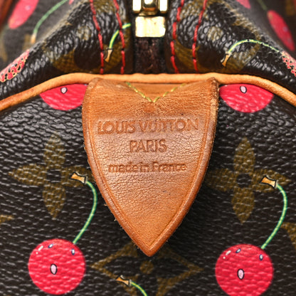 Louis Vuitton Monogram Cerises Speedy 25 6 of 13