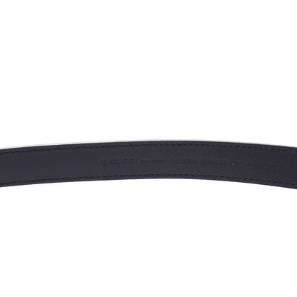 Gucci Calfskin 20mm Torchon Double G Sylvie Belt 90 36 Off White Blue Red 5 of 7