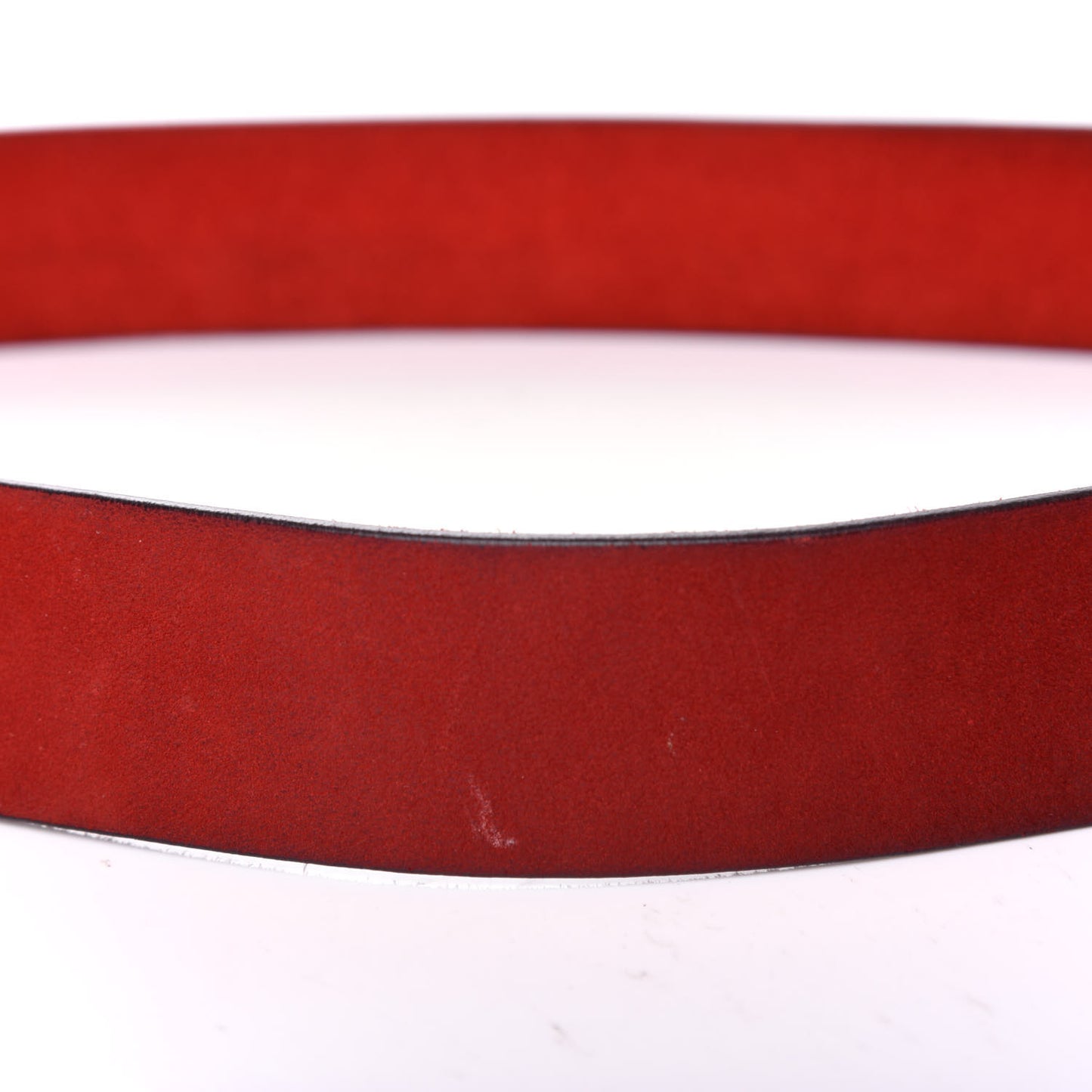 Nubuck Interlocking G Belt 90 36 Red