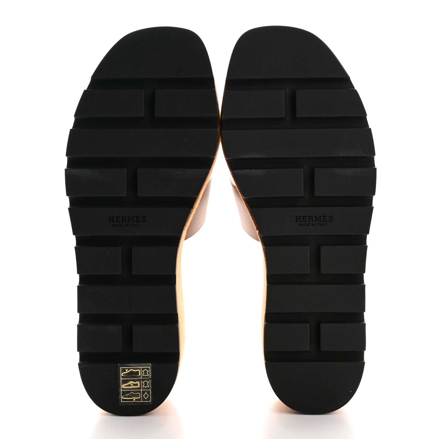 Hermes Calfskin Suede Goatskin Eze 30 Sandals 36 Naturel 5 of 9