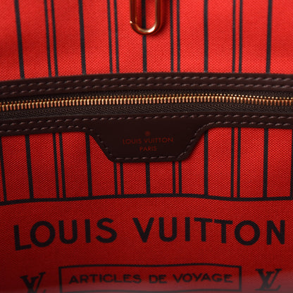 Louis Vuitton Damier Ebene Neo Neverfull MM 6 of 9