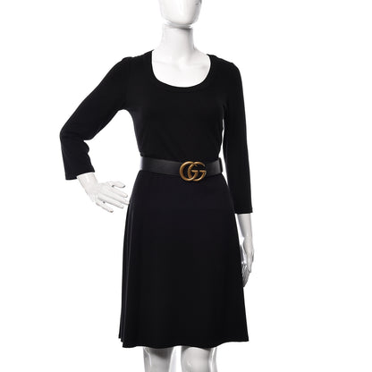 Gucci Calfskin Double G 40mm Belt 90 36 Black 2 of 7