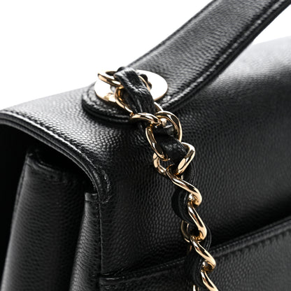 Chanel Caviar Quilted Large Business Affinity Flap Black 12 of 12