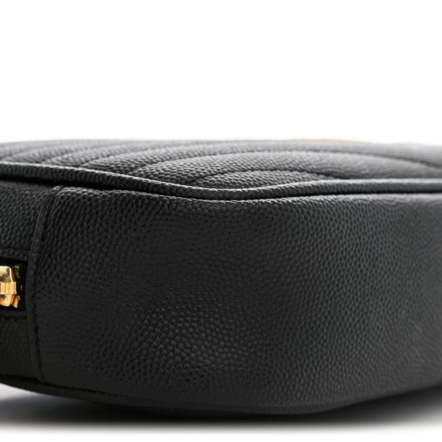 Grain De Poudre Matelasse Monogram Mini Lou Camera Bag Black