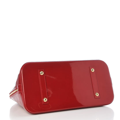 Louis Vuitton Vernis Alma GM Pomme D'Amour 4 of 7