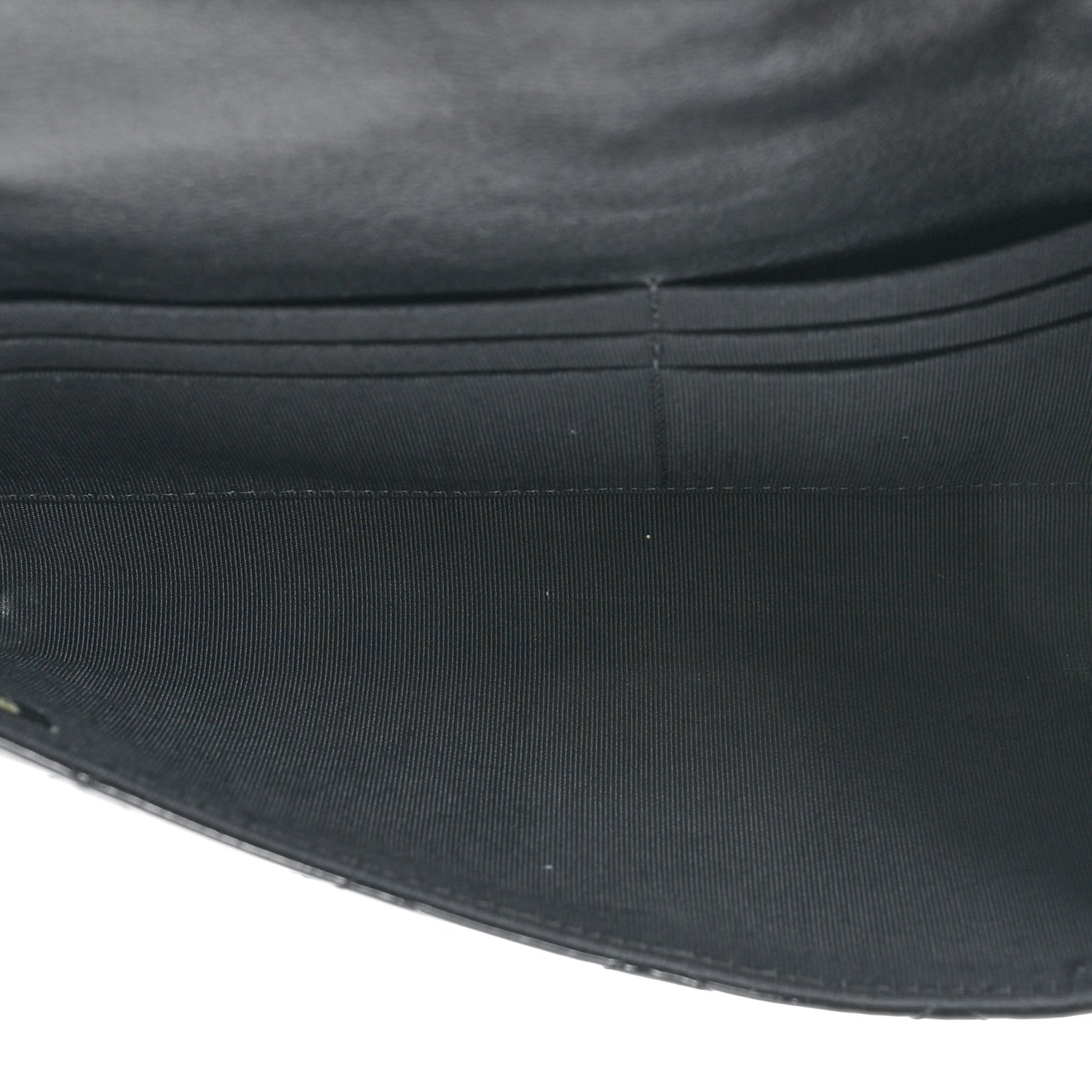 Chanel Patent Quilted Travel Wallet Black 6 of 14