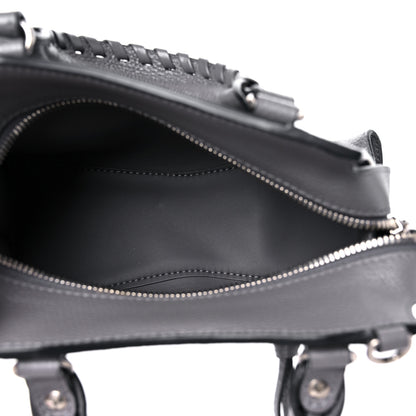 Balenciaga Grained Calfskin Neo Classic Silver Hardware Mini City Dark Grey 5 of 10