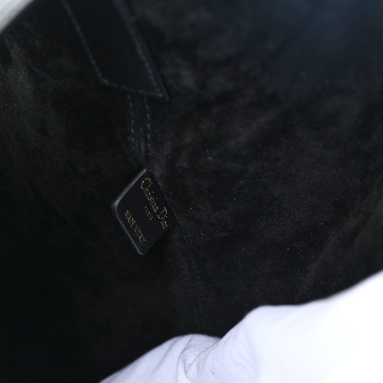 Christian Dior Calfskin Macrocannage Large Toujours Black 7 of 12