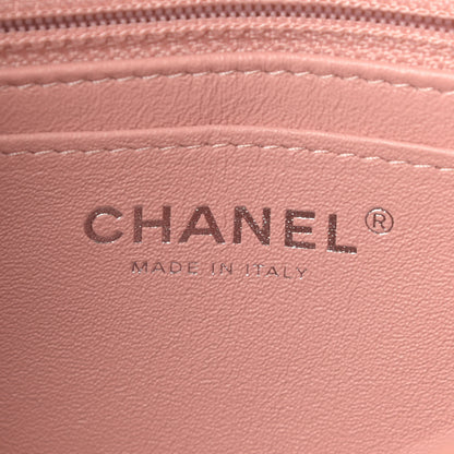 Chanel Lambskin Quilted Mini Rectangular Flap Dark Pink 6 of 10