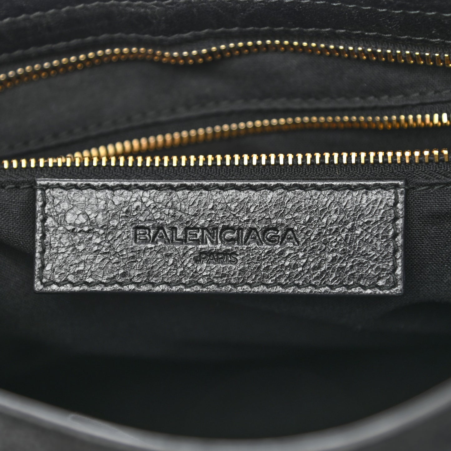 Agneau Classic Gold Hardware S City Black