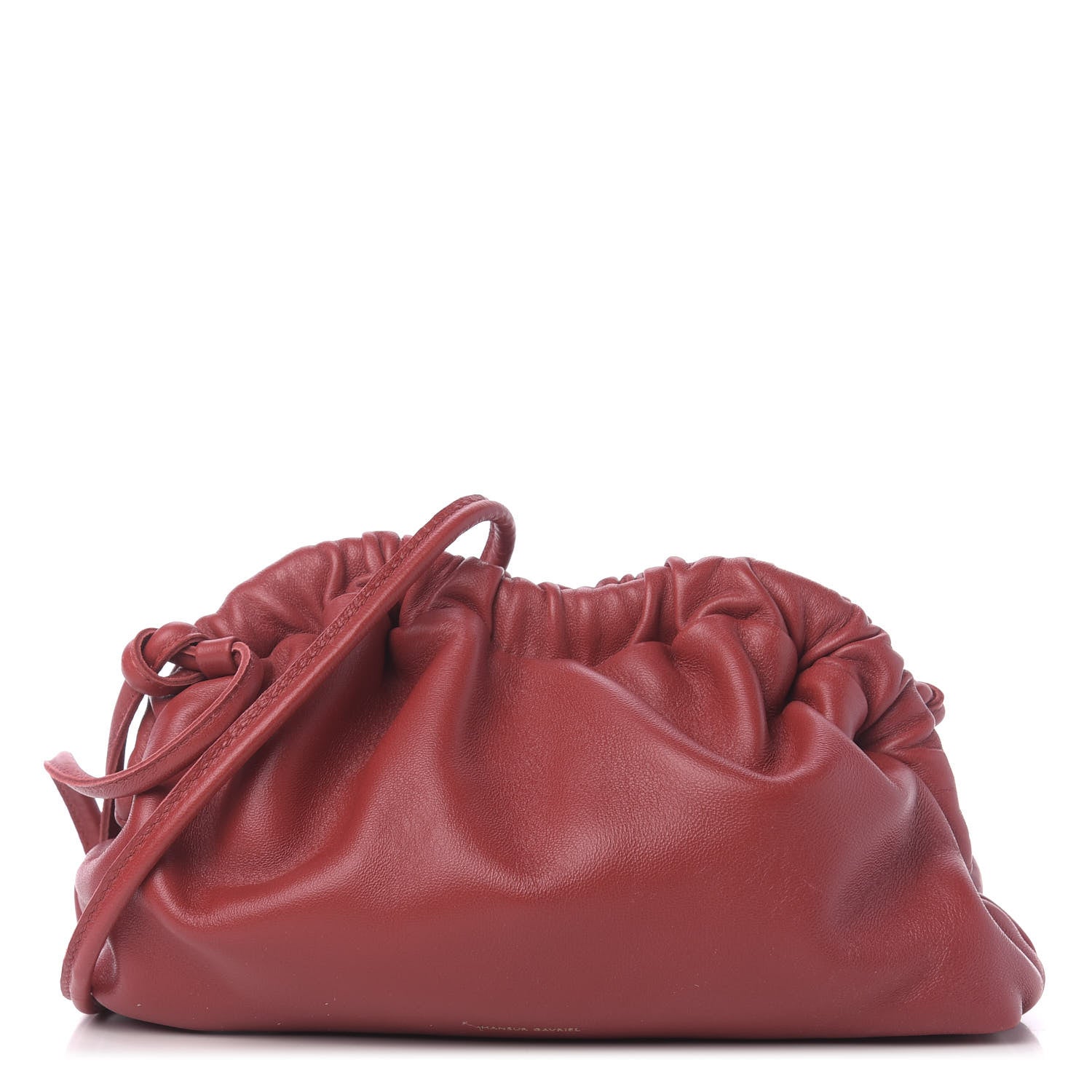 Mansur Gavriel Lambskin Mini Cloud Clutch Flamma 1 of 10