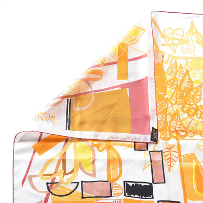 Hermes Silk Modernisme Tropical 140 Scarf 3 of 3